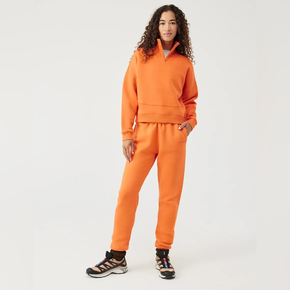 Outdoor Voices Vibrant Orange Sweatset